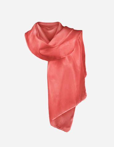 Cashmere Scarf Coral